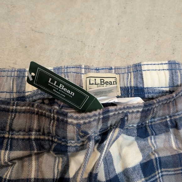 NWT LL Bean Men's 2XL Lounge Pants Plaid Pajama - Picture 2 of 5